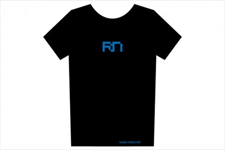 t-shirt - RN logo - black