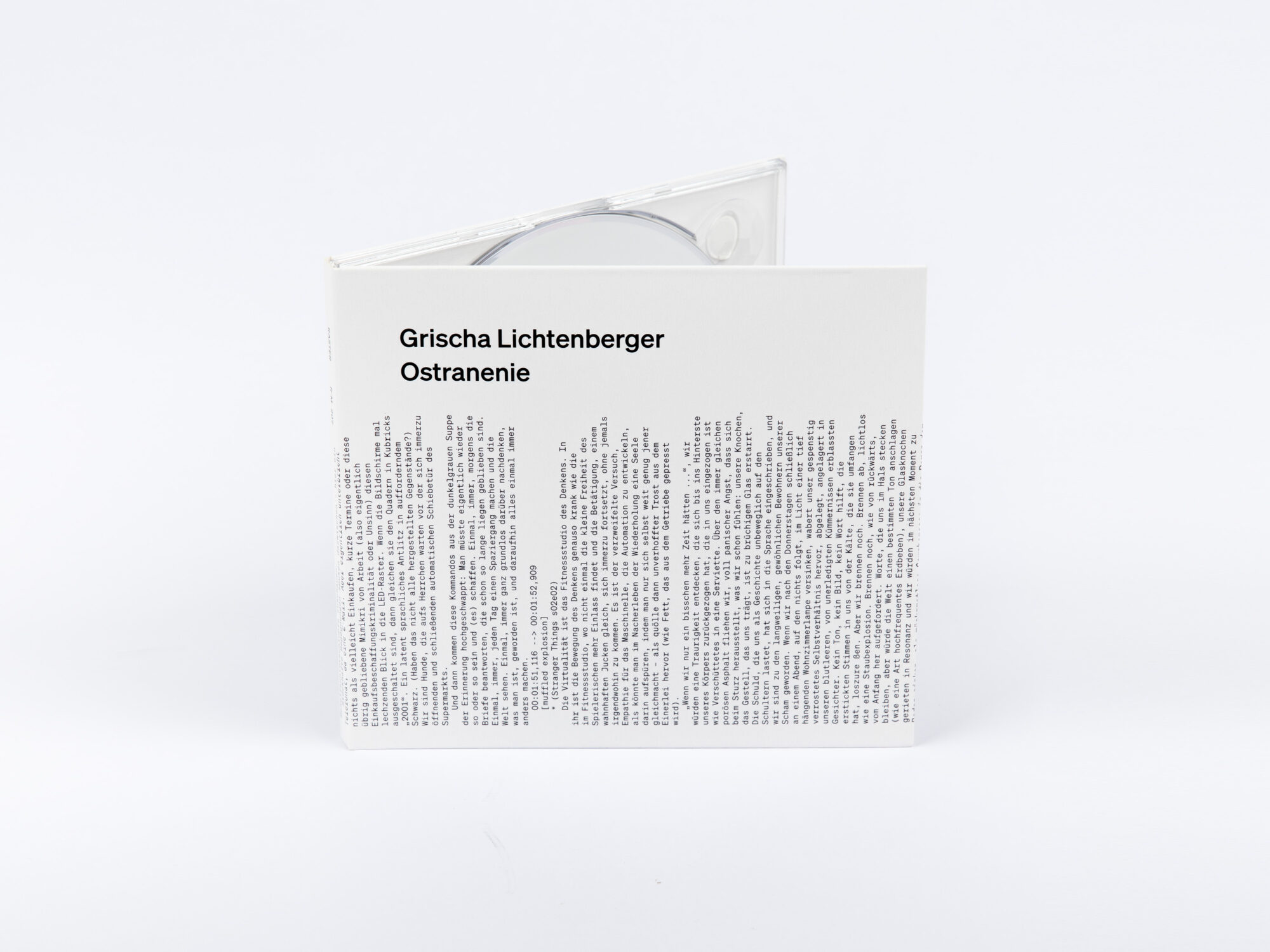 grischa lichtenberger - ostranenie